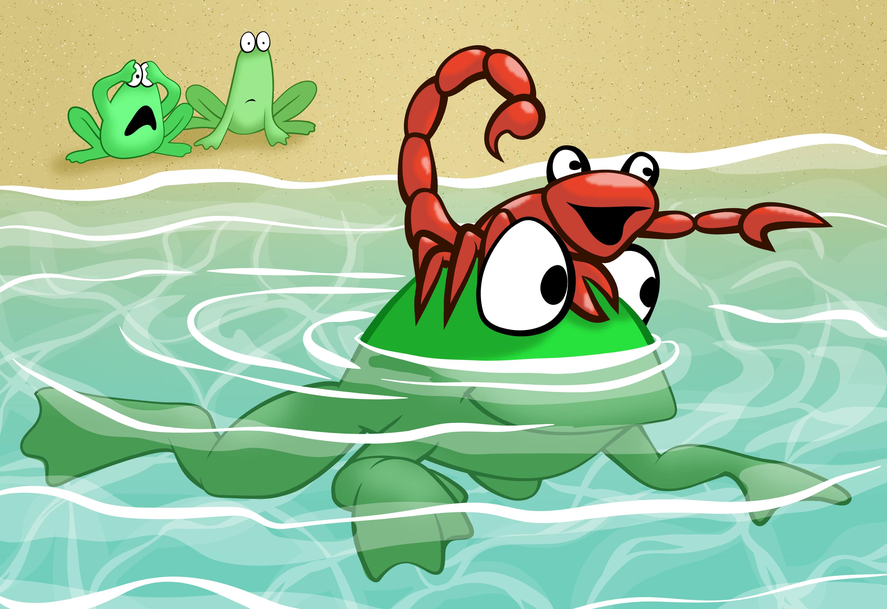 Le conte du scorpion et de la grenouille I A qui peuton faire confiance